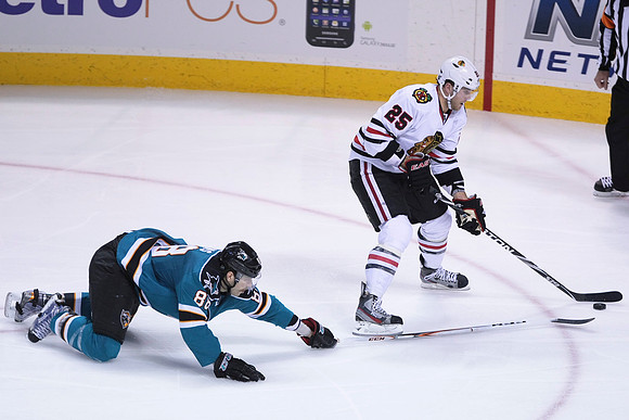 NHL: Chicago Blackhawks at San Jose Sharks