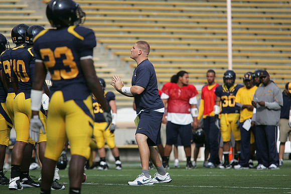Cal Football Practice