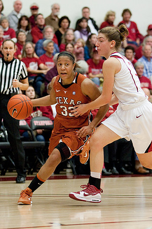 NCAA WOMEN'S BASKETBALL 2010 - Nov 28 - Texas at Stanford