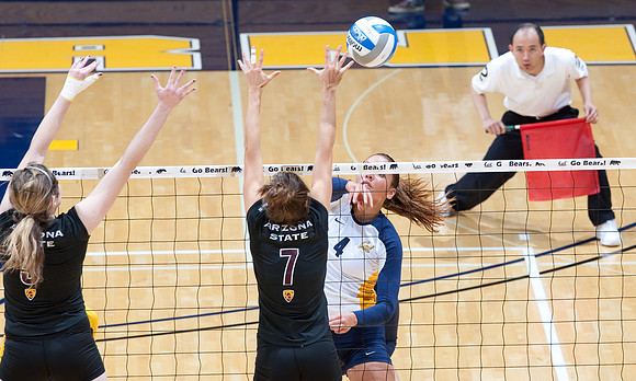 Cal Volleyball vs ASU