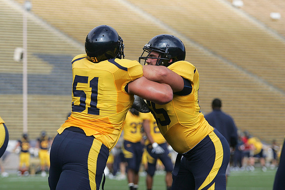 Cal Football Practice