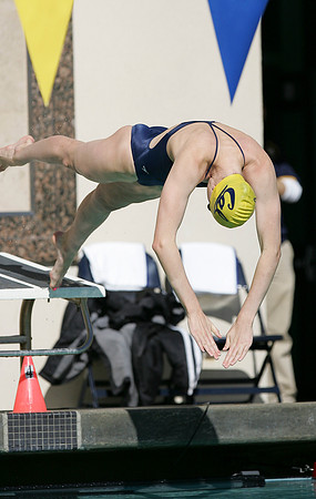 Cal Women's Swimming vs USC
