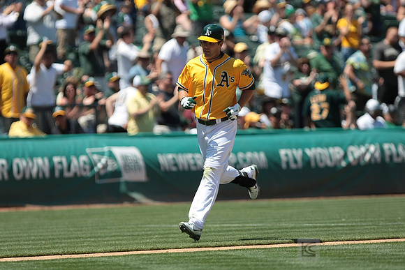 MLB: Los Angeles Angels at Oakland Athletics