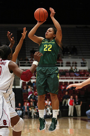 NCAA Womens Basketball: Oregon at Stanford