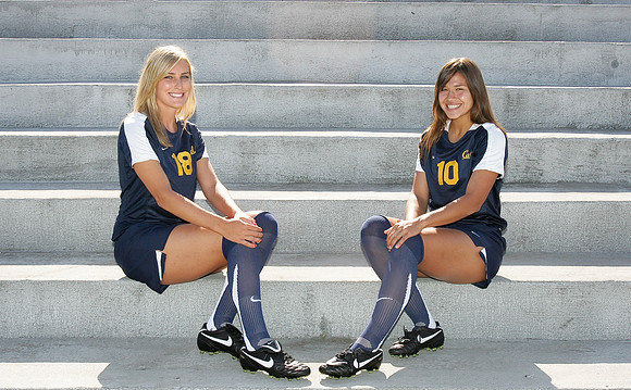 Cal Women's Soccer Head Shots