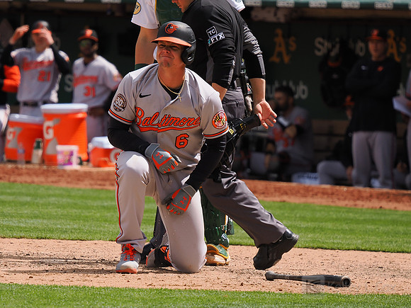 MLB: Baltimore Orioles at Oakland Athletics
