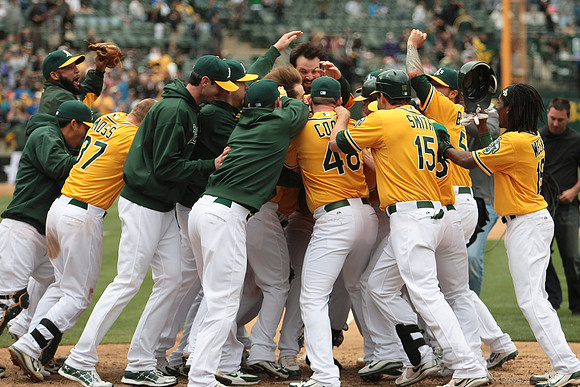 MLB: Los Angeles Dodgers at Oakland Athletics