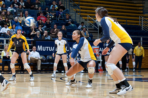 Cal Volleyball vs ASU