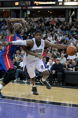 NBA: Detroit Pistons at Sacramento Kings