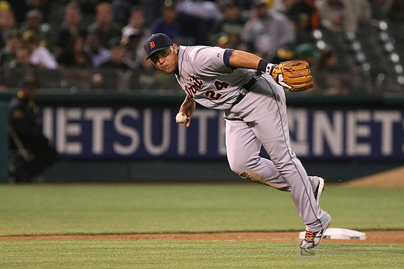 MLB: Detroit Tigers at Oakland Athletics