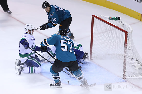NHL: Vancouver Canucks at San Jose Sharks
