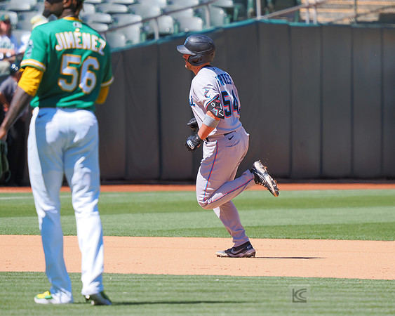 MLB: Miami Marlins at Oakland Athletics