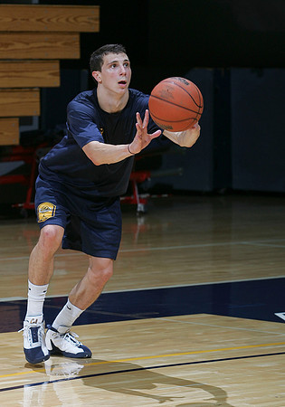 Cal Men's Basketball Practice