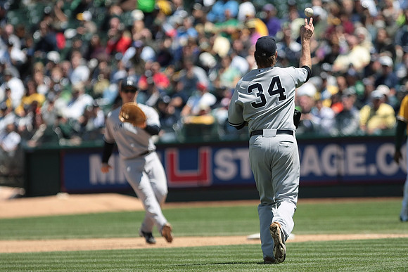 MLB: New York Yankees at Oakland Athletics