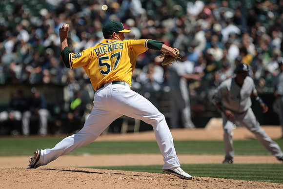 MLB: New York Yankees at Oakland Athletics
