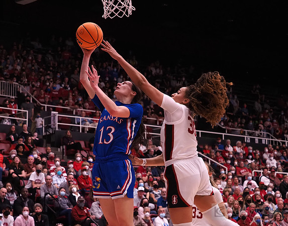 NCAA Womens Basketball: NCAA Tournament - Second Round-Kansas at Stanford