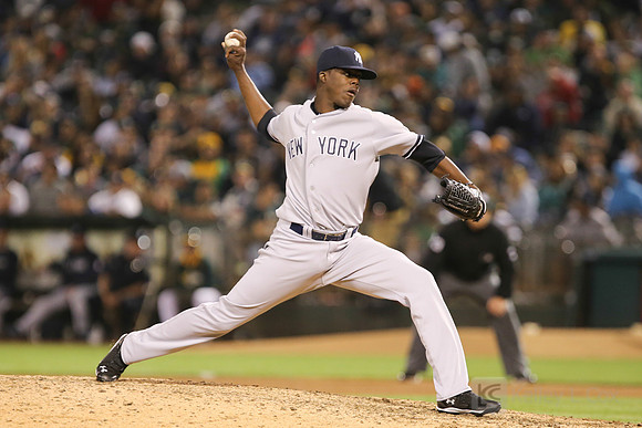 MLB: New York Yankees at Oakland Athletics