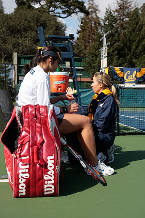 Cal Women's Tennis vs Sacramento State