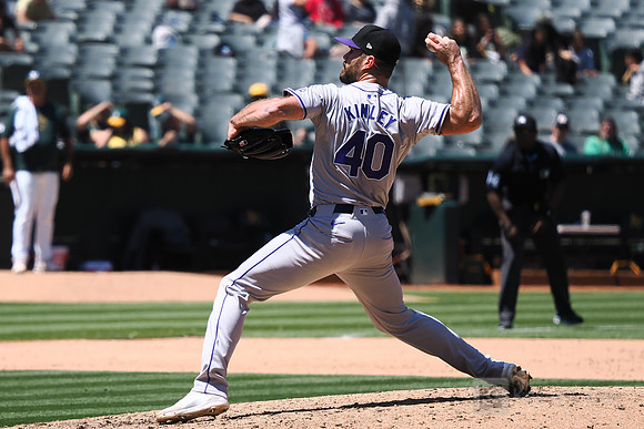 MLB: Colorado Rockies at Oakland Athletics