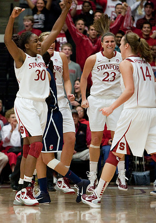 NCAA WOMEN'S BASKETBALL 2010 - Dec 30 - Connecticut at Stanford