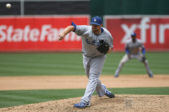 MLB: Los Angeles Dodgers at Oakland Athletics