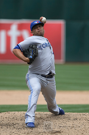 MLB: Toronto Blue Jays at Oakland Athletics