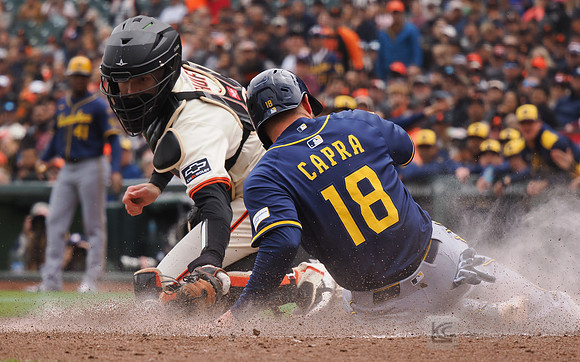 MLB: Milwaukee Brewers at San Francisco Giants