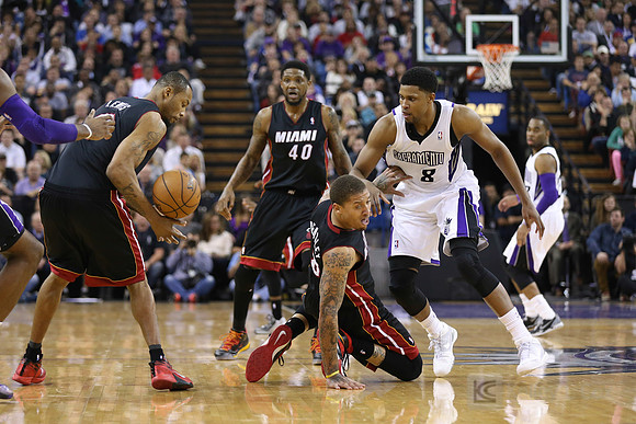 NBA: Miami Heat at Sacramento Kings