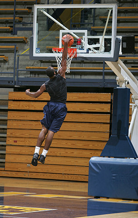 Cal Men's Basketball Practice
