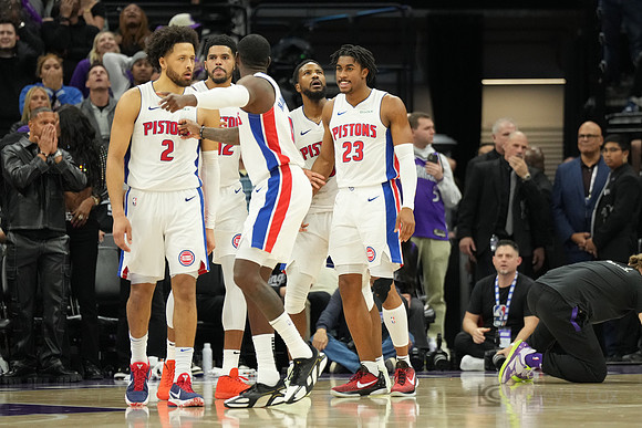 NBA: Detroit Pistons at Sacramento Kings