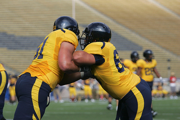 Cal Football Practice