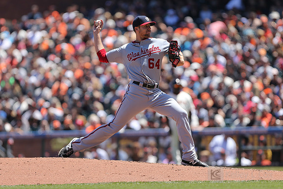 MLB: Washington Nationals at San Francisco Giants