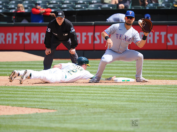 MLB: Texas Rangers at Oakland Athletics
