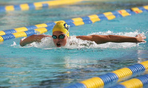 Cal Women's Swimming vs USC