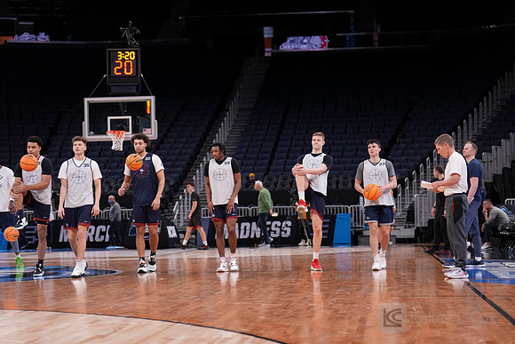 NCAA Basketball: NCAA Tournament West Regional Practice