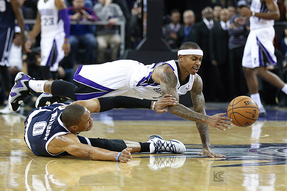 NBA: Oklahoma City Thunder at Sacramento Kings