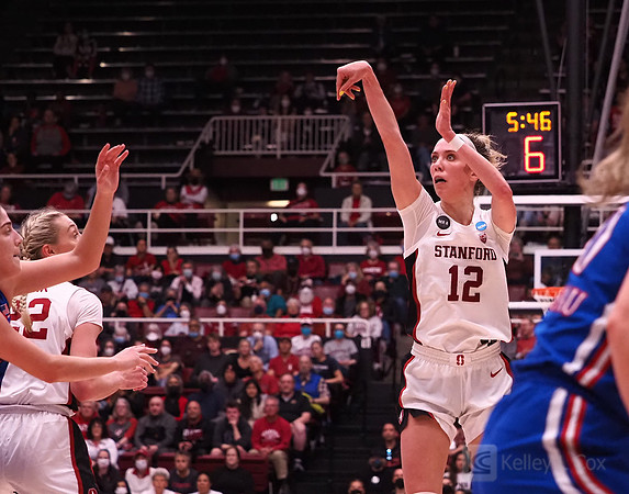 NCAA Womens Basketball: NCAA Tournament - Second Round-Kansas at Stanford