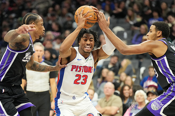 NBA: Detroit Pistons at Sacramento Kings