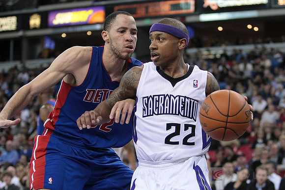 NBA: Detroit Pistons at Sacramento Kings