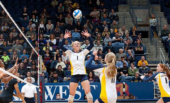 Cal Volleyball vs ASU
