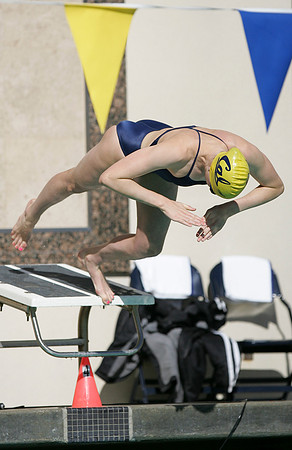 Cal Women's Swimming vs USC