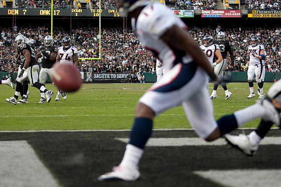 NFL: Denver Broncos at Oakland Raiders
