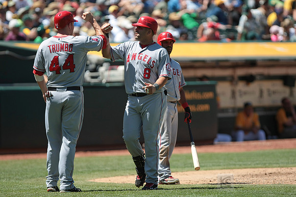 MLB: Los Angeles Angels at Oakland Athletics