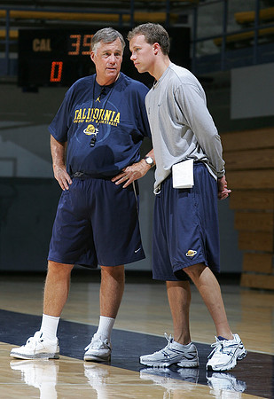 Cal Men's Basketball Practice