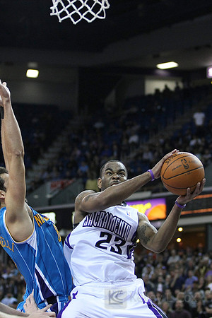 NBA: New Orleans Hornets at Sacramento Kings