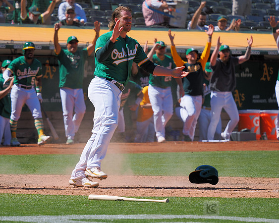 MLB: Miami Marlins at Oakland Athletics