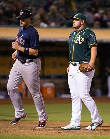 MLB: Boston Red Sox at Oakland Athletics