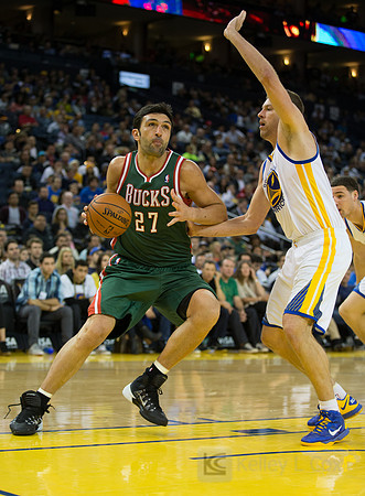 NBA: Milwaukee Bucks at Golden State Warriors