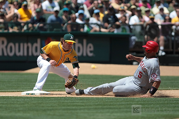 MLB: Los Angeles Angels at Oakland Athletics