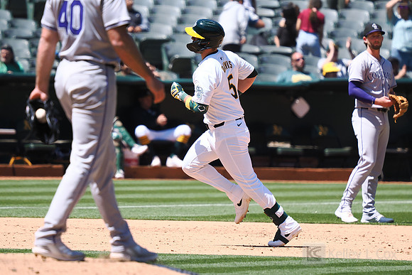MLB: Colorado Rockies at Oakland Athletics